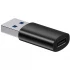 Перехідник Baseus Ingenuity Series Mini USB 3.1 to Type-C (ZJJQ000101) – Black. Фото 2 з 3