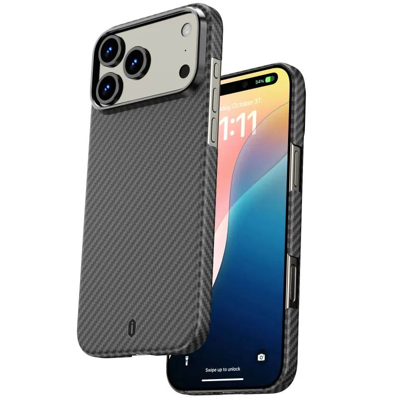 Арамідний чохол WiWU Aramid Air series для Apple iPhone 17 Pro (6.3") фото 2 з 2