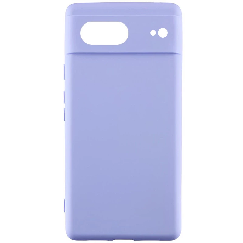 Чохол Silicone Case Lakshmi Premium з закритою камерою на Google Pixel 7 – Бузковий / Dasheen. Фото 2 з 6