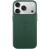 Чохол шкіряний Leather Case (AA) with MagSafe and Animation для Apple iPhone 17 Air (6.5") – Forest Green. Фото 1 з 1