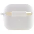 Силіконовий футляр для навушників AirPods 3 – Білий / White. Фото 4 з 5