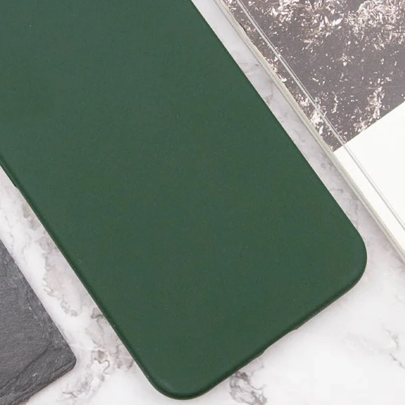 Чехол Silicone Case Lakshmi Premium з закритою камерою на Motorola Edge 50 Fusion – Зеленый / Cyprus Green. Фото 3 из 3