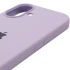 Чехол Silicone Case с закрытым низом для Apple iPhone 16 Plus – Сиреневый / Lilac. Фото 6 из 7