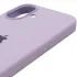 Чехол Silicone Case с закрытым низом для Apple iPhone 17 (6.3") – Сиреневый / Lilac. Фото 5 из 6