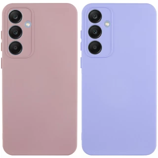 Кольоровий силіконовий чохол GETMAN із закритою камерою для Samsung Galaxy S23 FE