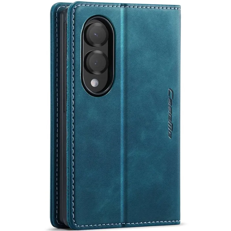 Шкіряний чохол-книжка CaseMe Velvet Matte для Samsung Galaxy Z Fold8 – Green. Фото 3 з 6
