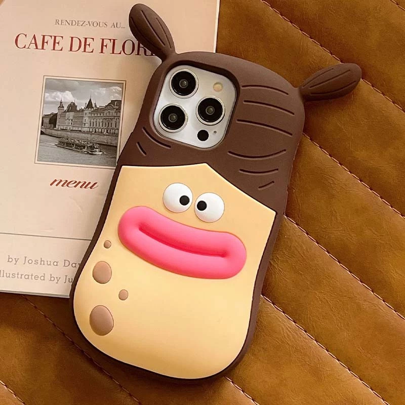 Силіконовий чохол Funny 3D для Apple iPhone 14 Pro (6.1") – He. Фото 2 з 7