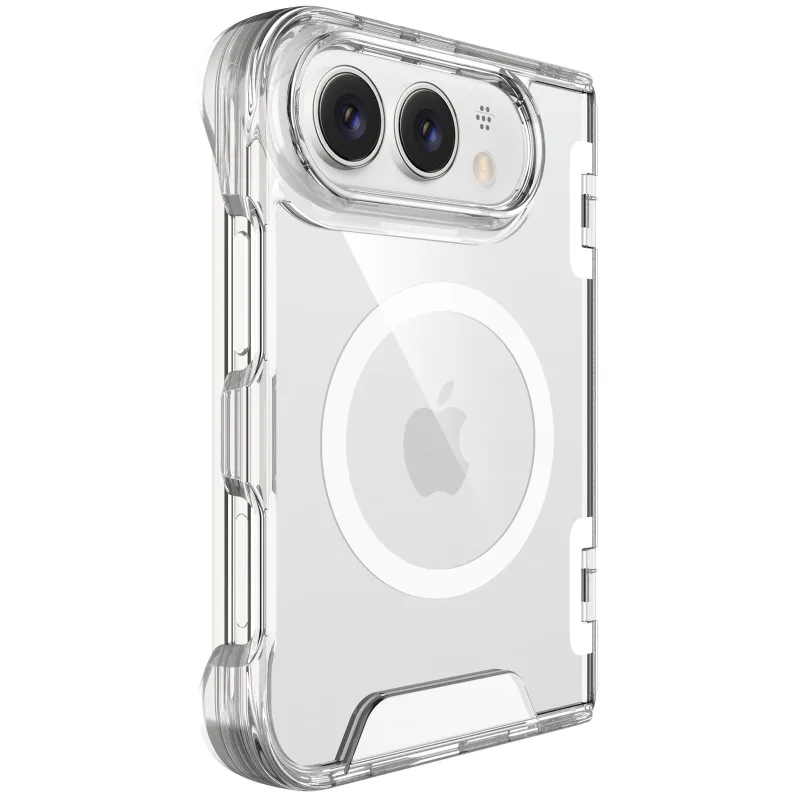 Чохол TPU Space Case with Magnetic Fit для Apple iPhone Duo (5.4/7.6") – Прозорий. Фото 3 з 6
