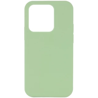 Чохол з закритим низом Silicone Case на Apple iPhone 15 Pro Max (6.7") фото 1 з 10