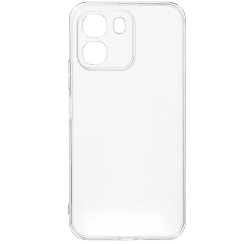 Ультратонкий силіконовий чохол 1,5 мм з захистом камери на Oppo A6 фото 1 з 1