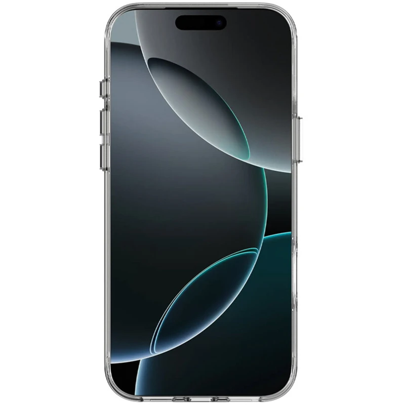 Силіконовий чохол Space Case на Apple iPhone 17 Pro Max (6.9") – Прозорий. Фото 6 з 8