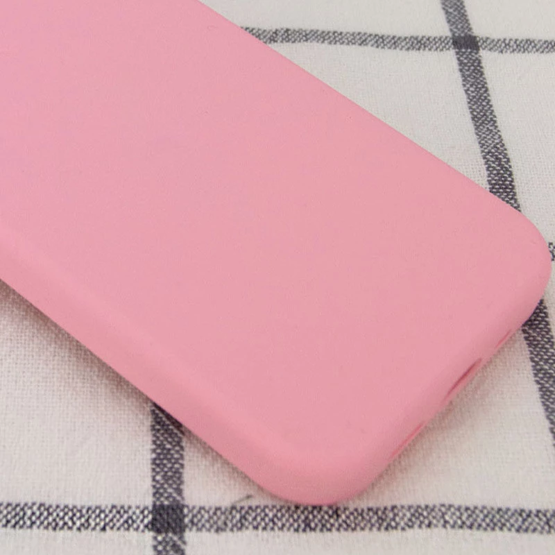 Чохол з закритим низом Silicone Case на Apple iPhone 14 Pro Max (6.7") – Рожевий / Light pink. Фото 4 з 4