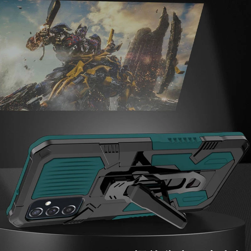 Протиударний чохол Defender Clip на Samsung Galaxy A24 4G – Green. Фото 5 з 7