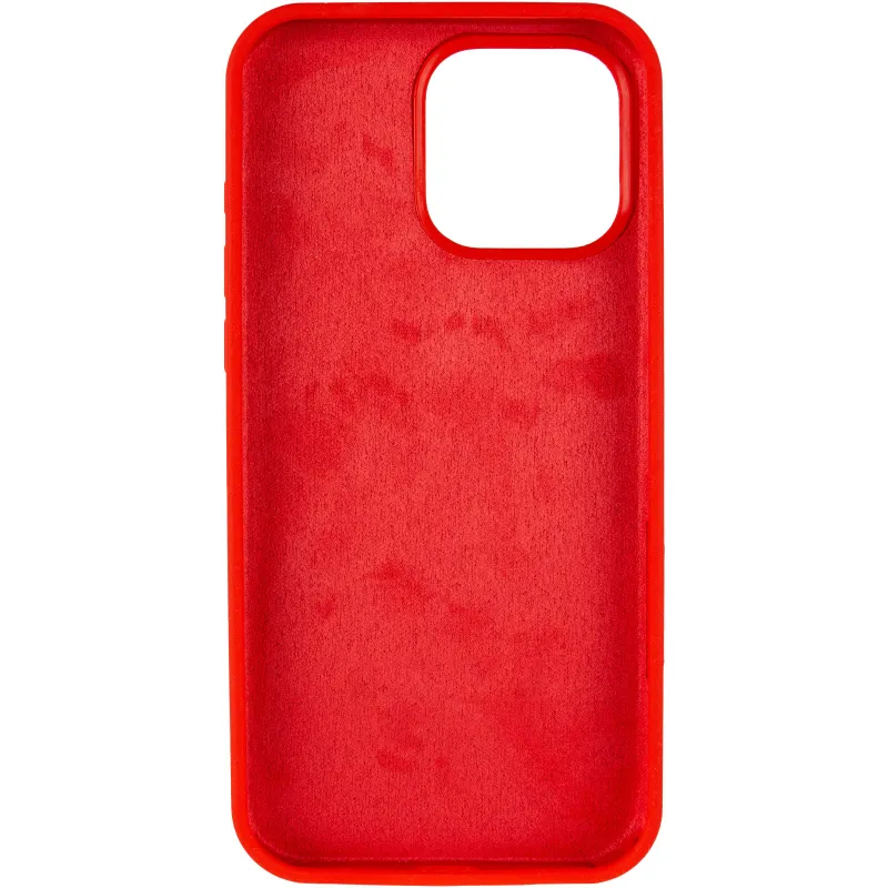 Чехол Silk Full Protective (AA) NO LOGO для Apple iPhone 16 Pro Max – Красный / Red. Фото 8 из 12