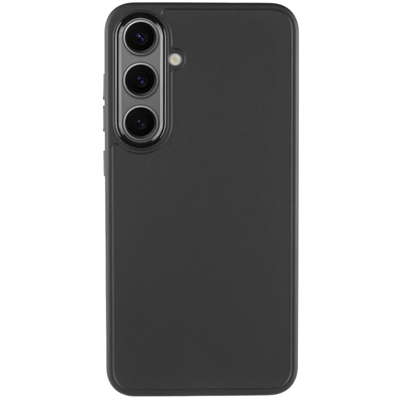 TPU чохол Bonbon з металевими кнопками на Samsung Galaxy S24+ – Чорний / Black. Фото 4 з 11