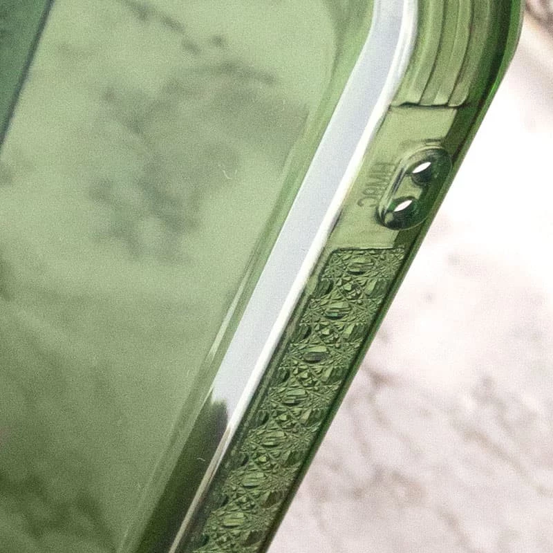 Силиконовый чехол с узором на Xiaomi Redmi 9C – Зеленый. Фото 9 из 10