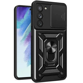 Удароміцний чохол Ummi Camshield Serge Ring (in box) для Xiaomi Redmi 15 4G (Global) / 5G — Чорний / Black