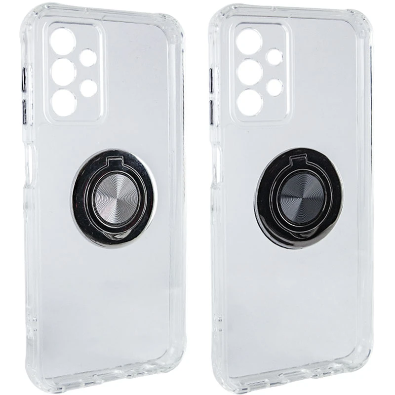 

TPU+PC чохол з металевим кільцем-тримачем на Samsung Galaxy A13 4G
