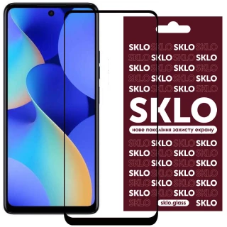Захисне скло SKLO 3D TECNO Spark 10 Pro фото 1 з 4