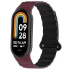 Ремінець Dual-color Magnetic для Xiaomi Mi Band 9/8 – Plum / Black. Фото 2 з 8