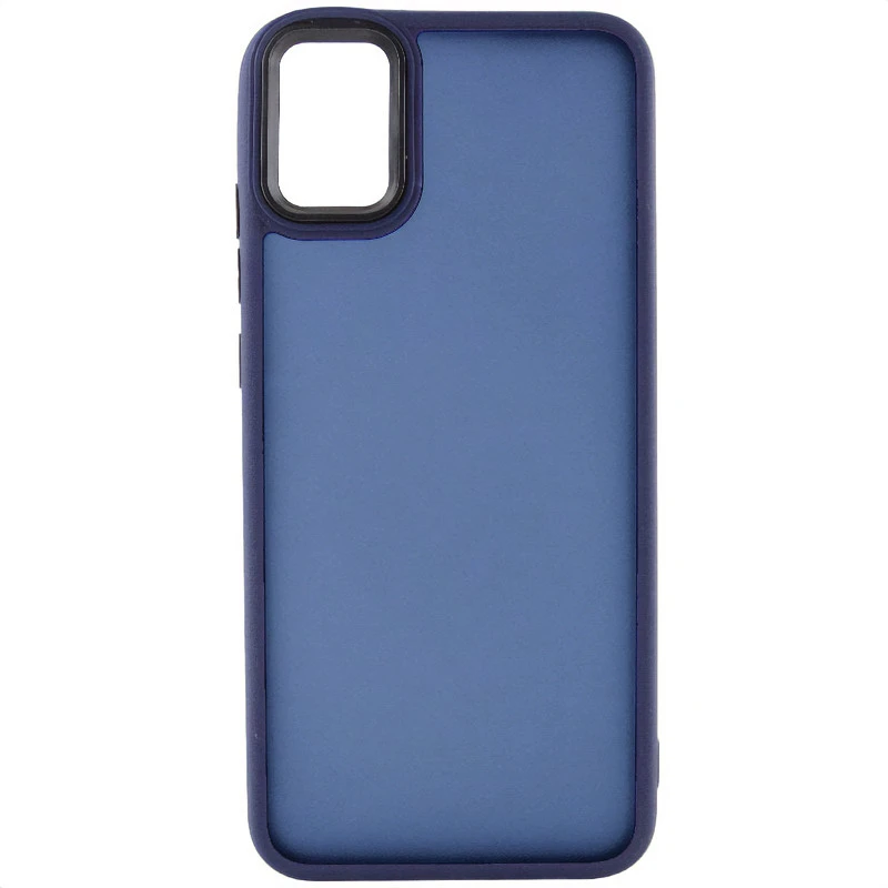 Чохол TPU+PC Lyon Frosted на Samsung Galaxy A51 – Deep Navy. Фото 2 з 3