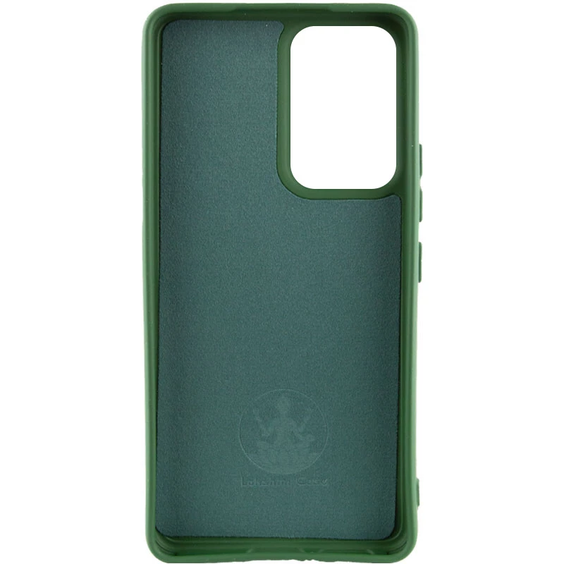 Чохол Silicone Case Lakshmi Elit на Realme C61 – Зелений / Dark green. Фото 2 з 2