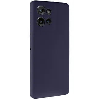 Чохол Silicone Cover Ummi Lakshmi Full Camera (AA) для Motorola Edge 50 Neo — Синій / Midnight blue