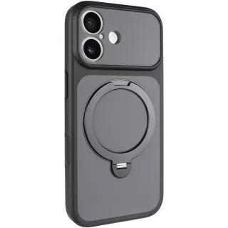 Чохол Ummi Full Camera with Magnetic Fit HQ Ring для Apple iPhone 17 (6.3") — Black