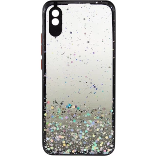 Чохол з блискітками та захистом камери на Xiaomi Redmi 12C / Poco C55 фото 1 з 9