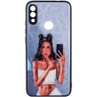 Скляний чохол Prisma Ladies на Xiaomi Redmi Note 7 / Note 7 Pro / Note 7s — Black in White
