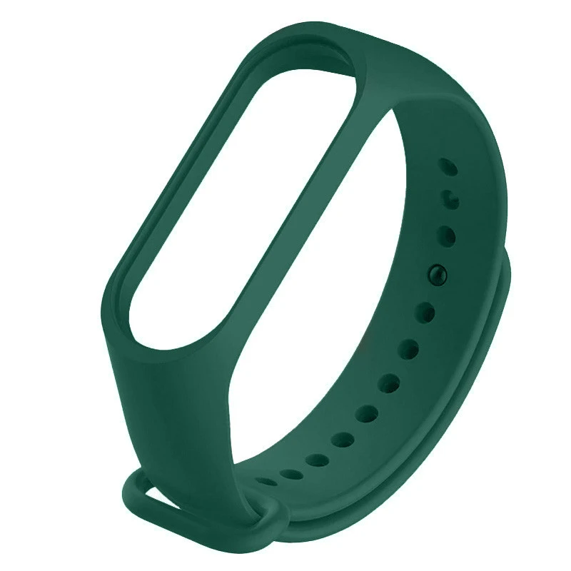 

Силіконовий ремінець для Xiaomi Mi Band 3/4 (Зелений / Pine Needle)