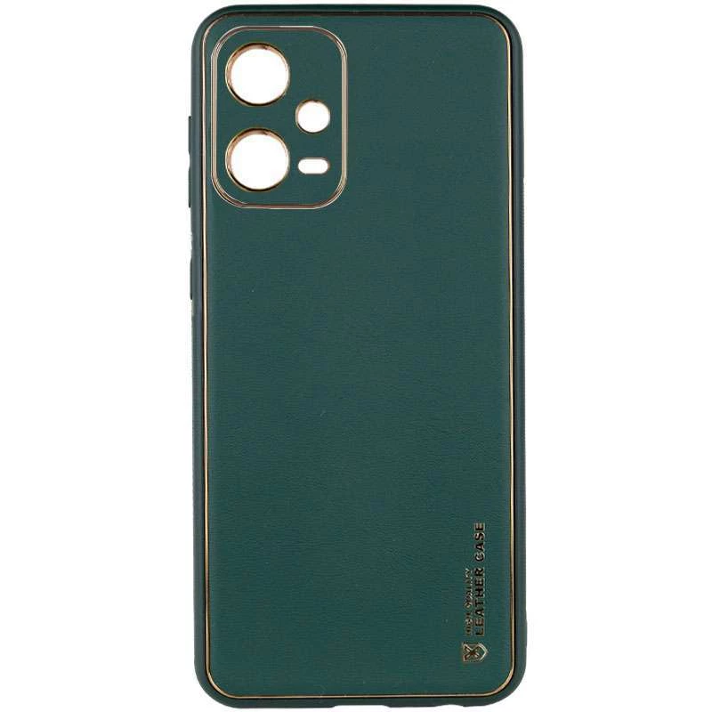 

Кожаный чехол Xshield для Xiaomi Redmi Note 12 5G (Зеленый / Army green), Зелений / army green