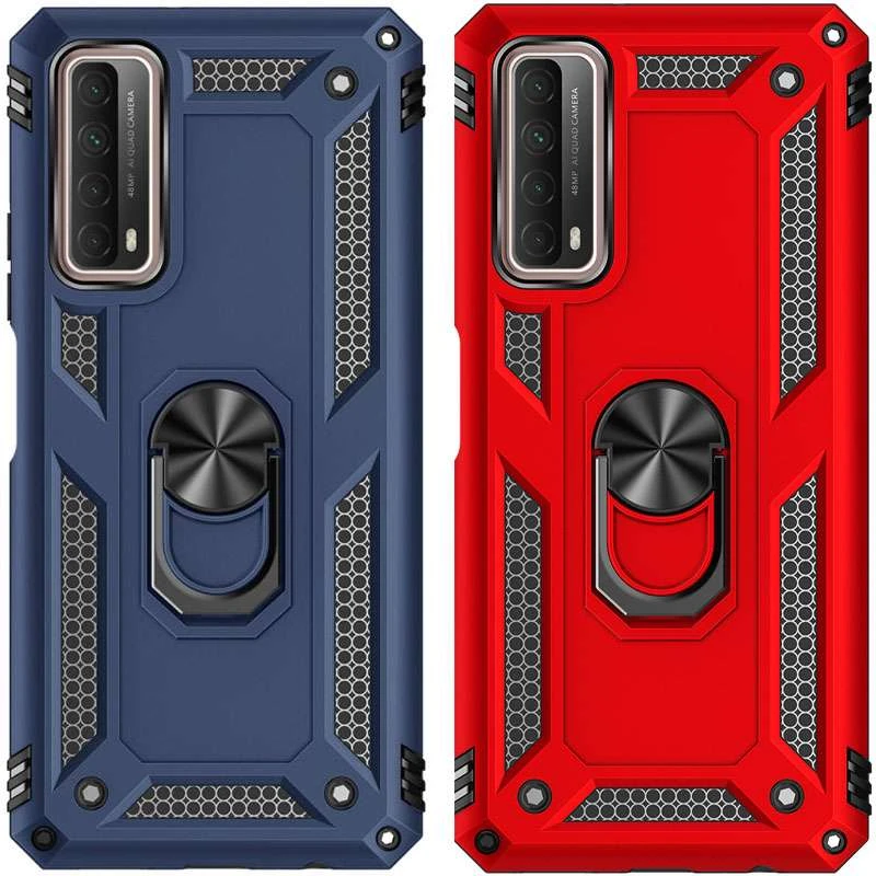 

Протиударний чохол Serge Ring з кільцем на Huawei P Smart (2021)
