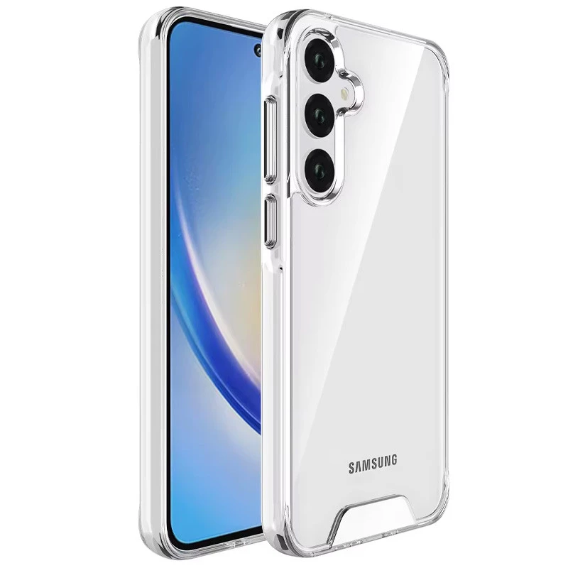 Силіконовий чохол Space Case на Samsung Galaxy A54 5G – Прозорий. Фото 2 Силіконовий чохол Space Case на Samsung Galaxy A54 5G – Прозорий. Фото 2 з 7