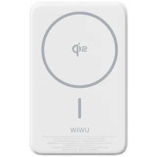 Портативний ЗП Power Bank WIWU Wi-P031 Magnetic з БЗП Qi2 30W 10000 mAh фото 1 з 1