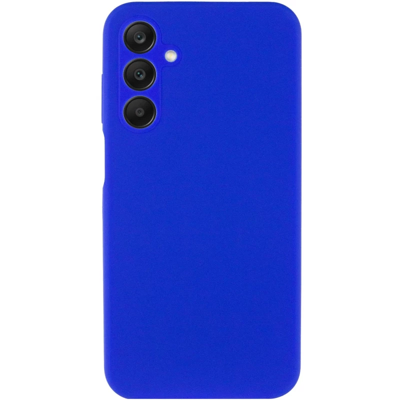Чохол Silicone Case Lakshmi Plus з закритою камерою на Samsung Galaxy A25 5G – Синій / Iris. Фото 4 з 11