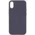 Чехол Silk Full Protective (AA) NO LOGO для Apple iPhone XR (6.1") – Серый / Dark Gray. Фото 1 из 3