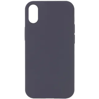 Чехол Silk Full Protective (AA) NO LOGO для Apple iPhone XS Max (6.5") — Серый / Dark Gray