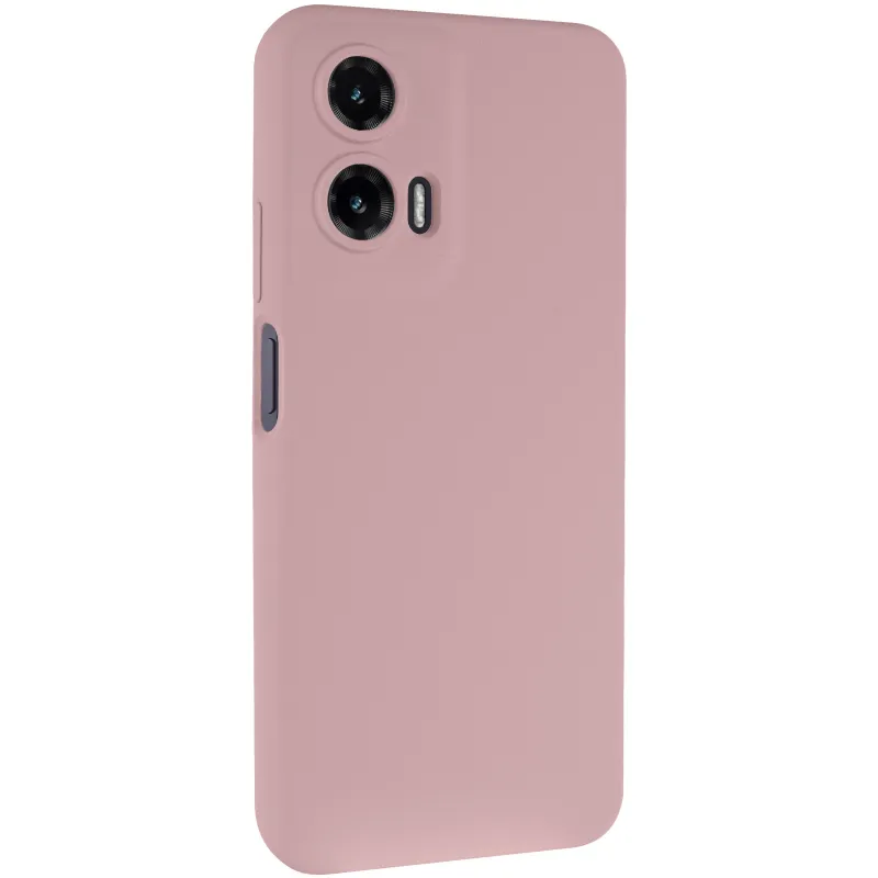 Чехол Silicone Case Lakshmi Premium з закритою камерою на Motorola Moto G35 – Розовый / Pink Sand. Фото 2 из 8