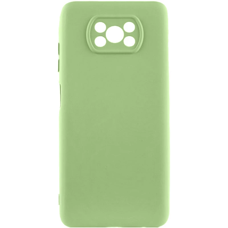 

Чехол Silicone Case Lakshmi с закрытой камерой для Xiaomi Poco X3 NFC / Poco X3 Pro (Зеленый / Pistachio), Зелений / pistachio