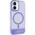 TPU+PC чохол Stand case для Apple iPhone 16 – Light blue. Фото 2 з 7