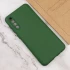 Кольоровий силіконовий чохол GETMAN на Samsung Galaxy A50 (A505F) / A50s / A30s – Зелений / Dark green. Фото 5 з 6