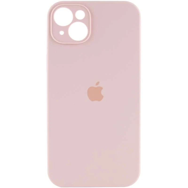 

Чехол Silicone Case с защитой камеры для Apple iPhone 14 Plus (6.7") (Розовый / Pink Sand), Рожевий / pink sand