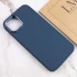 TPU чехол Bonbon с металлическими кнопками для Apple iPhone 13 (6.1") – Синий / Cosmos blue. Фото 4 из 5