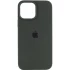 Чохол Silicone Case з закритим низом на Apple iPhone 15 Pro Max (6.7") – Зелений / Cyprus Green. Фото 1 з 10