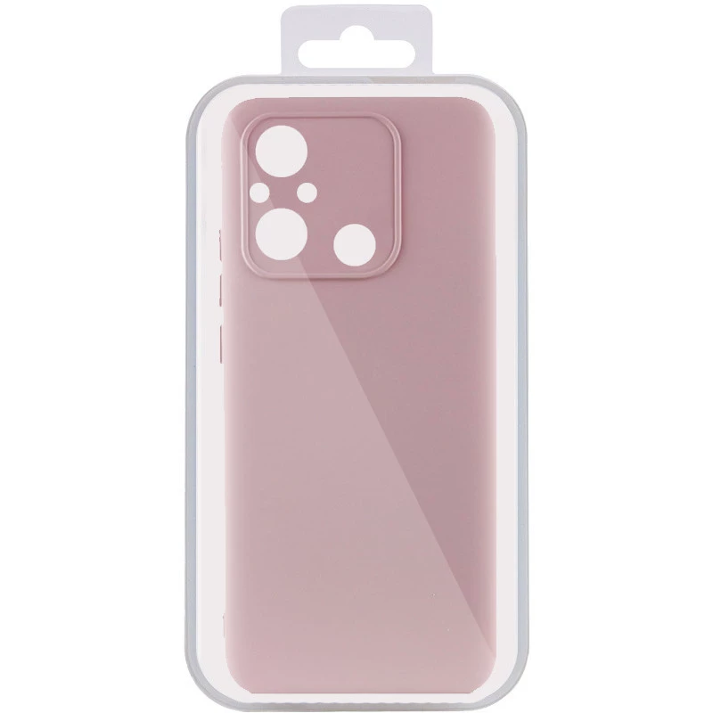 Чохол Silicone Case Lakshmi Plus з закритою камерою на Xiaomi Redmi 12C / Poco C55 – Рожевий / Pink Sand. Фото 5 з 5