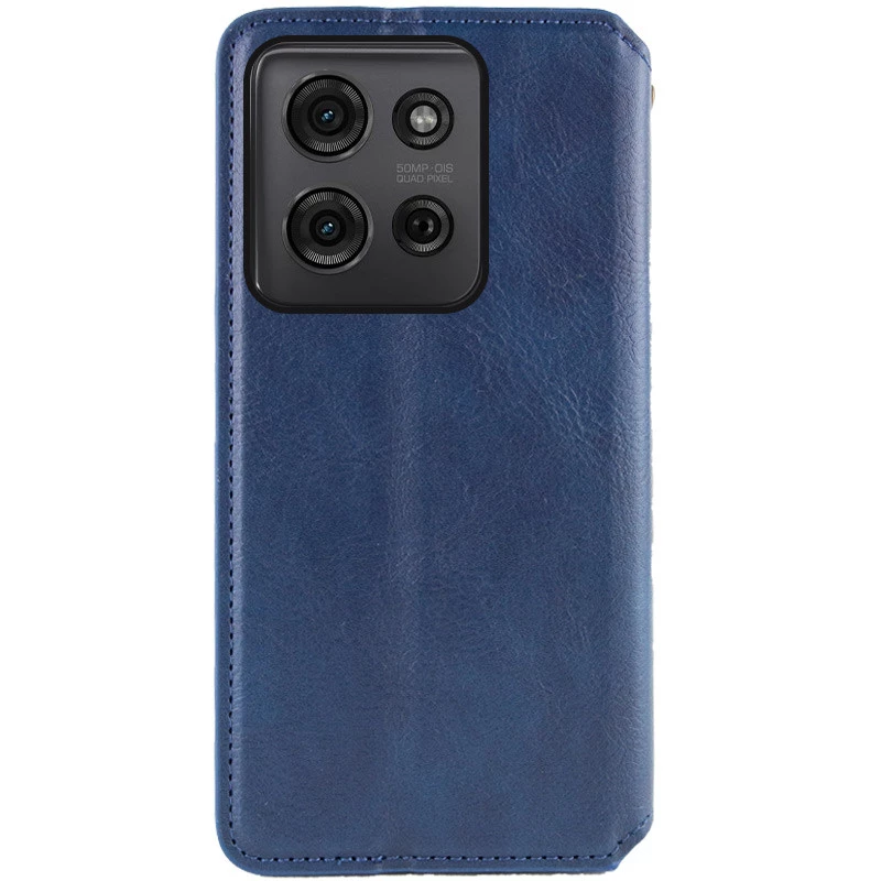 Чохол книжка GETMAN кубик для ZTE Nubia V60 – Синій. Фото 5 з 7