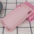 Чохол з закритим низом Silicone Case на Apple iPhone X (5.8") – Рожевий / Pink Sand. Фото 3 з 3