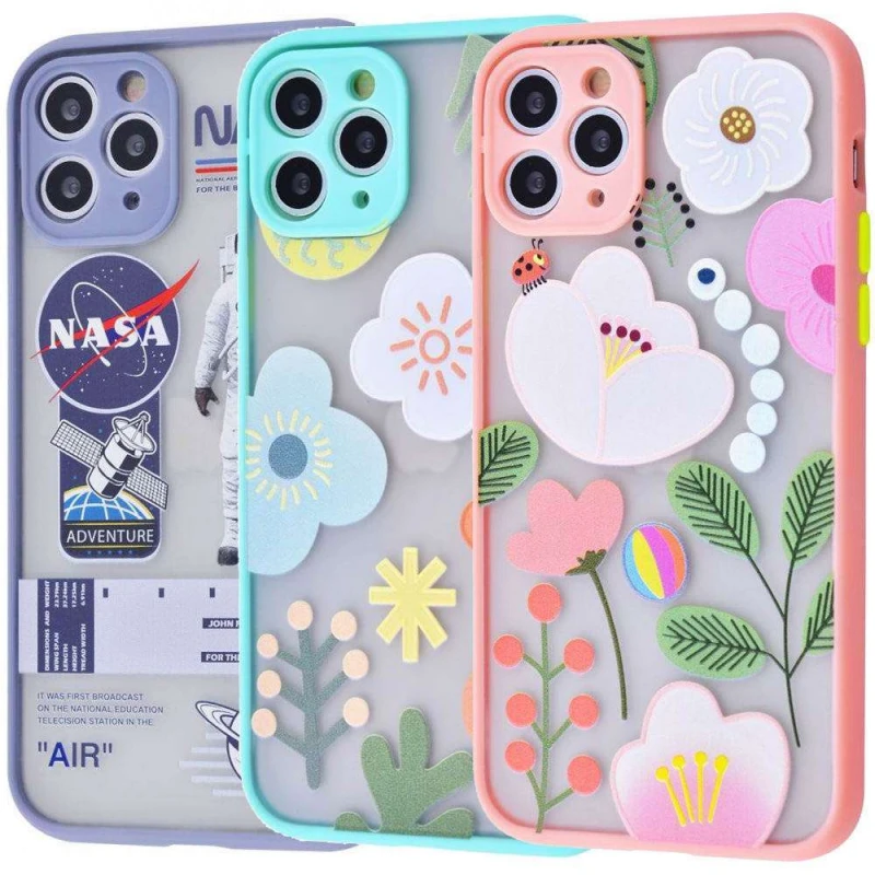 

TPU+PC чохол Picture Color Buttons на Apple iPhone 11 Pro (5.8")