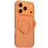TPU+PC чохол Blueo Skin Friendly 360 Rotatable Stand with MagSafe для Apple iPhone 17 Pro Max (6.9") – Orange. Фото 1 з 1